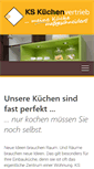 Mobile Screenshot of ks-kuechenvertrieb.de