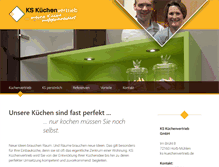 Tablet Screenshot of ks-kuechenvertrieb.de